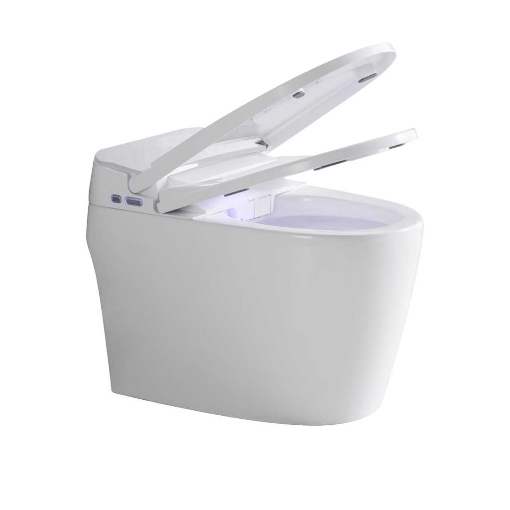 Smart Toilet Classic White 110V ADA Height, cUPC/ETL Certified
