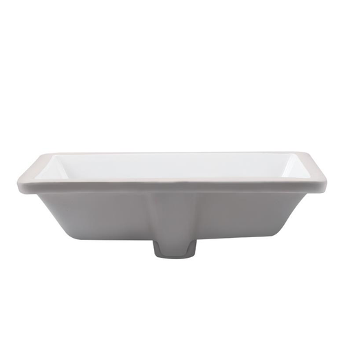 [PS1813] PureVanity Porcelain Rectangle 20 1/4" × 15" x 7 5/8" Undermount (White)