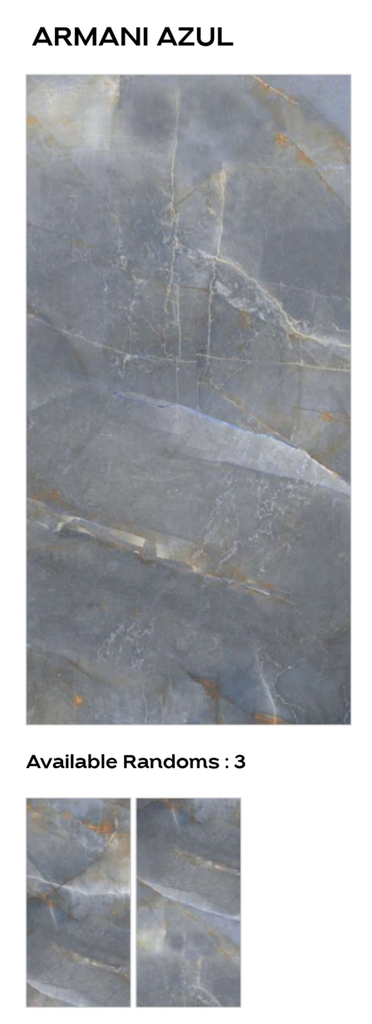 MapleLine Armani Azul Porcelain Tile 24x24 – Glossy (Wall & Floor)