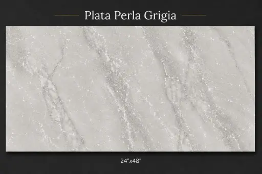 [PERG2424M] Plata Perla Grigia Porcelain Tile 24x24 – Matt (Wall & Floor) (Matt, 24x24)