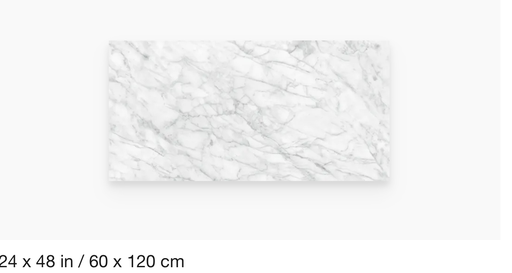 [CARA2424] Plata Carrara Abisso Porcelain Tile 24x24 – Glossy (Wall & Floor) (24x24)