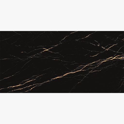[BELL2448] Noir Bellatrix Porcelain Tile 24x48 - Glosssy (Wall & Floor)