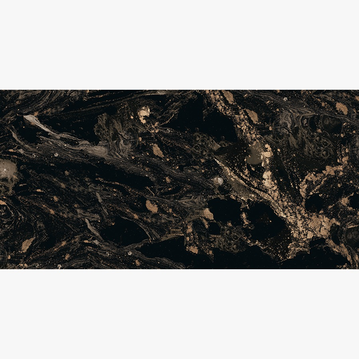 [MAGN2448] Noir Magnifique Porcelain Tile 24x48 - Glossy (Wall & Floor)