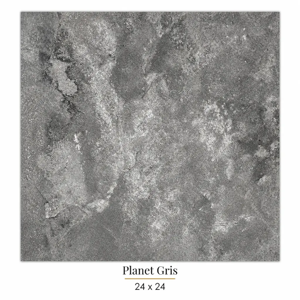 MapleLine Planet Gris Porcelain Tile 24x24 – Matt (Wall & Floor)