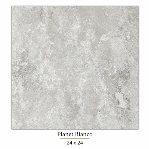 [PLAB2424M] MapleLine Planet Bianco Porcelain Tile 24x24 – Matt (Wall & Floor)