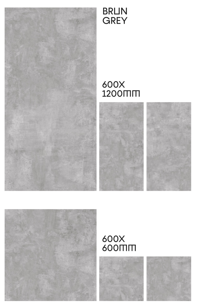 MapleLine Brun Grey Porcelain Tile 24x24 – Matt (Wall & Floor)
