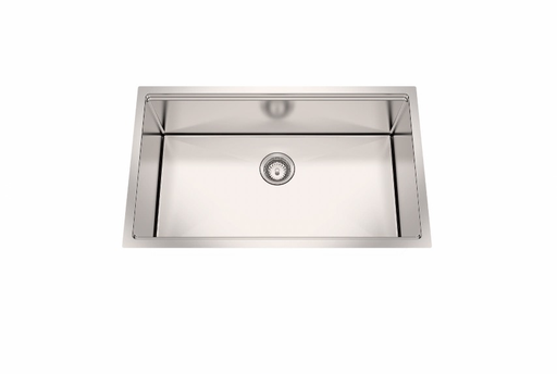 [WS3018] NorthCraft Single-Bowl Workstation Sink 30x18x10, Handcrafted 16-Gauge Stainless Steel with Accessories (Brush Nickel) (Brush Nickel, 30"x18")