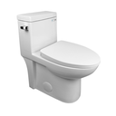ADA Siphonic One-Piece Toilet – 1.28 GPF / 4.8L HTD Flush, Soft-Close PP Seat, cUPC & WaterSense Certified