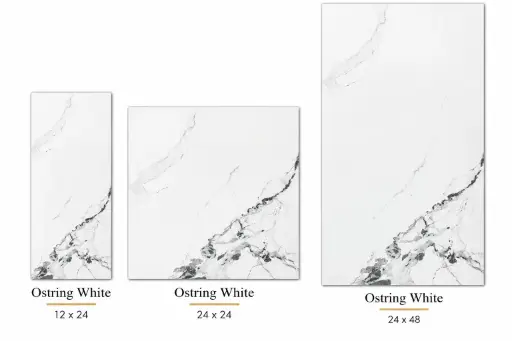 [OSTW2424M] MapleLine Ostring White Porcelain Tile 24x24 – Matt  (Wall & Floor) (Matt, 24x24)