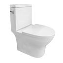 ADA 1.28 GPF / 4.8L Left-Side Siphonic Two-Piece Toilet (Square) – HTD Flush, Soft-Close PP Seat, cUPC Certified